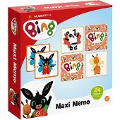 Creative Craft Group Bing maxi memo spelletje met extra grote kaarten - educatief speelgoed - junior geheugenspel - vanaf 3 jaar - cadeau tip