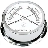 Autonautic Instrumental Th95c Nautical Comfortmeter Zilver