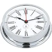 Autonautic Instrumental R175c Nautical Quartz Clock Zilver