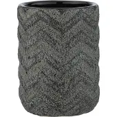 Wenko Badkamerbeker Mantua 10 X 7,5 Cm Keramiek Zwart