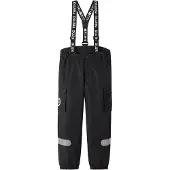 Reima Outdoor broek ' Tiksi ' lichtgrijs / zwart / wit