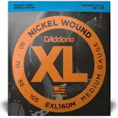 D'Addario EXL160 Basgitaar Snaren - Medium 50-105