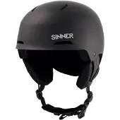 Sinner Copper Ski / Snowboard Helm (zwart) Mat Zwart S (51-55 Cm)