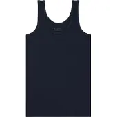 Ten Cate hemd donkerblauw Jongens Katoen Ronde hals Effen - maat 98/104