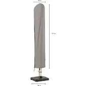 Madison Parasolhoes Grey 30x40x215 cm