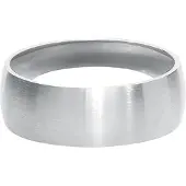 EtNox Ring - Edelstahlring - zilverkleurig | Maat XS