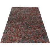 Muratap Rainbow soft shaggy hoogpolig vloerkleed terra- 80x150 cm