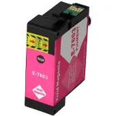 PrintAbout Inktcartridge T7603 Vivid magenta geschikt voor Epson