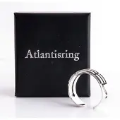 BERK Atlantis ring open zilver (heren maat)