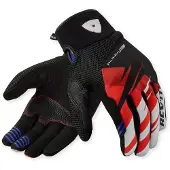 REV'IT! REV’IT! Surge Zwart Rood Handschoenen Maat 2XL