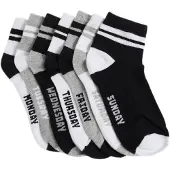 We fashion Sokken grijs / zwart / wit