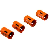 Bahco Gatzaag | Sandflex bimetaal | voor metaal | houtsoorten en kunststof | 30 mm - 4 - delig - 3830-30-4P