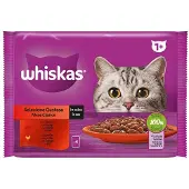 Mars Whiskas Selection Meats Classic 4x85g Katten Snacks 13 Eenheden