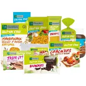 Damhert glutenvrij mixpakket - haverkoek, pasta, chocolade - 2.06 kg