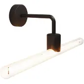 Creative Cables Esse14 Metalen Wandlamp Met Gebogen Arm En Gloeilamp
