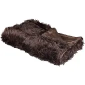 Beliani Plafond, Sprei bontlook bruin 150 x 200 cm DELICE (150 x 200 cm)