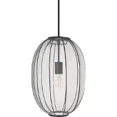 Beliani PADAMO - Hanglamp - Zwart - Nylon