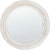 Beliani DELICIAS - Spiegel - Wit - MDF