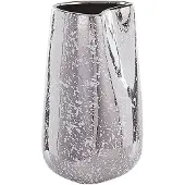 Beliani CIRTA - Decoratieve vaas - 27 cm - Zilver - Keramiek