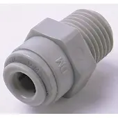 Ich-zapfe Adapter 3/8" Schroefbaar (buitendraad) 3/8" Plug
