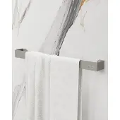 Nortiq T&B handdoekstang – 51,7cm – geborsteld alu