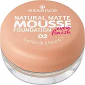 Essence NATURAL MATTE MOUSSE FOUNDATION Foundationmousse 16 g Nr. 02