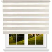 Wellhome Polyester Dag En Nacht Rolgordijn 140 X 250 Cm