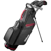 Wilson Profile Graphite Full Set linkshandig Stand bag heren