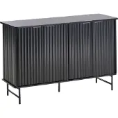 Beliani GLASTONBURY - Dressoir - Zwart - MDF