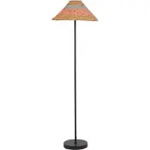 Beliani KYOGA - Staande lamp - Zwart/Beige - Papier