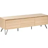 Beliani CARDIGAN - TV-meubel - Lichtbruin - Vezelplaat