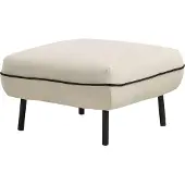 Beliani TONSBERG - Ottomaan-Beige-Polyester