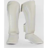 Venum Elite Kickboks Scheenbeschermer Wit Wit Gear - XL