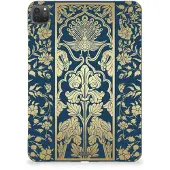 B2Ctelecom iPad Pro 11 (2024) Siliconen Hoesje Beige Flowers