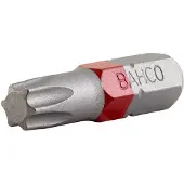 Bahco Bit 1/4" | voor TORX schroeven | gekleurd | T30 x 25mm | 10-delig - kunststof doosje - 59S/T30CS
