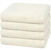 Cawö Sonstiges 4 X handdoek - in set 4 pack Pure
