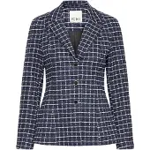Ichi Blazers 'IHKATE' donkerblauw / zwart / wit