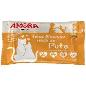 Amora Cat feine Mousse 10x4x100g | Pute