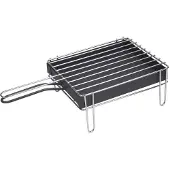 Sauvic Roestvrij Staal Tafelgrill Met Lade 25x20 Cm