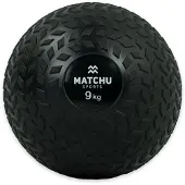 Matchu Sports Slam ball 9kg - Zwart - Rubber