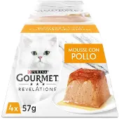 Purina Gourmet Revelations Kip Mousse 24x57g Kattenvoer