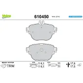 Valeo 610450 Remblokken
