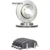 RIDEX 3405B3510 Remschijven en blokken