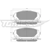 TOMEX Brakes TX 52-60 Wielsnelheidssensor (ABS)