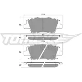 TOMEX Brakes TX 52-68 Wielsnelheidssensor (ABS)