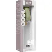 BIBS Fles Latex Round Medium Flow Ivory 270ml
