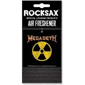 Rocksax Megadeth - Logo Luchtverfrisser - Zwart