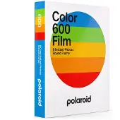 Polaroid Color Instant Film Round Frame voor 600