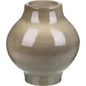Beliani MAGAN - Bloemenvaas - Beige - 25 cm - Terracotta