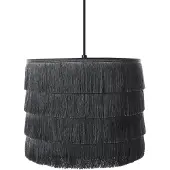 Beliani SUAPURE - Hanglamp - Zwart - Polyester